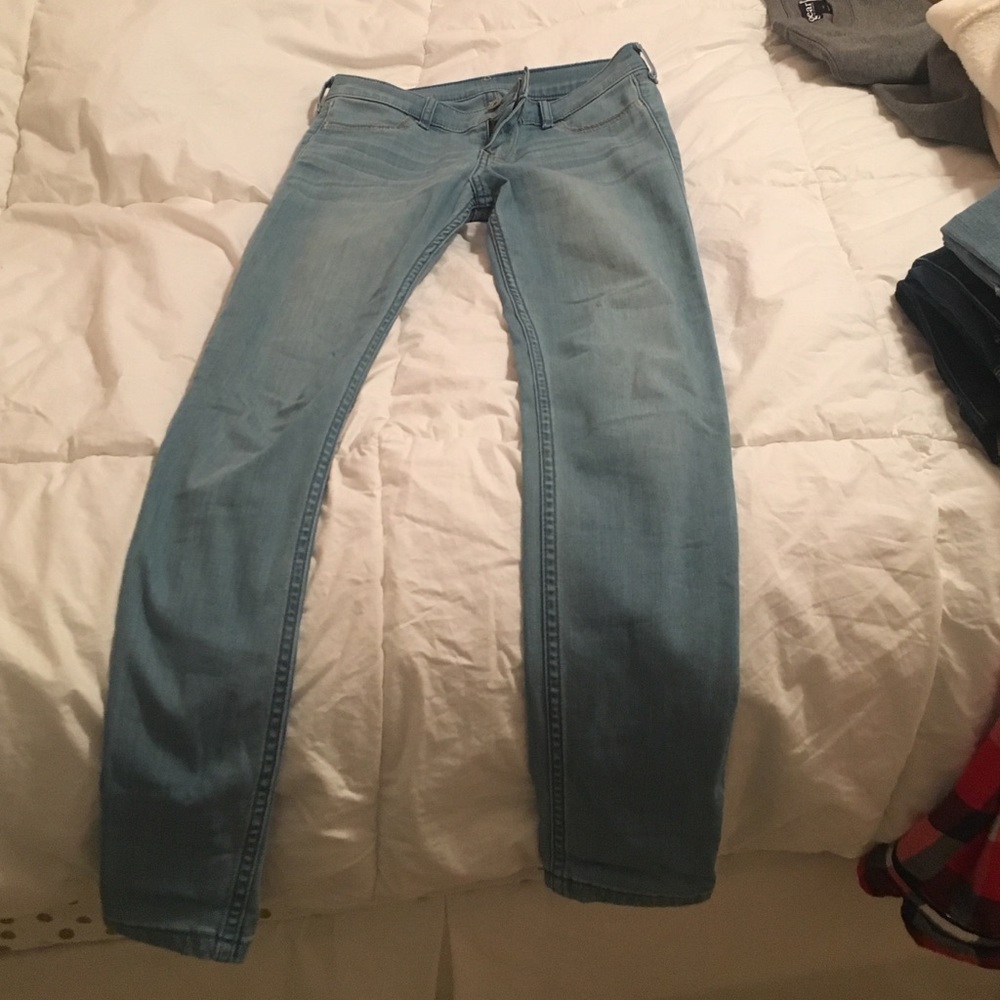 Light wash Abercrombie kids Jeggings